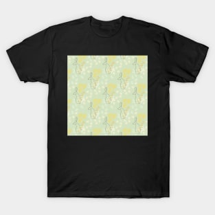 Hare hiding sage green T-Shirt